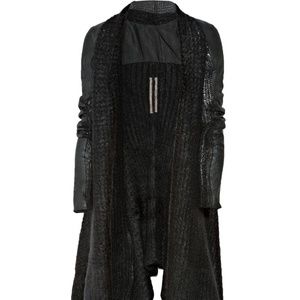 RICK OWENS Archive • LIMO FW2011 Cardigan & Tote